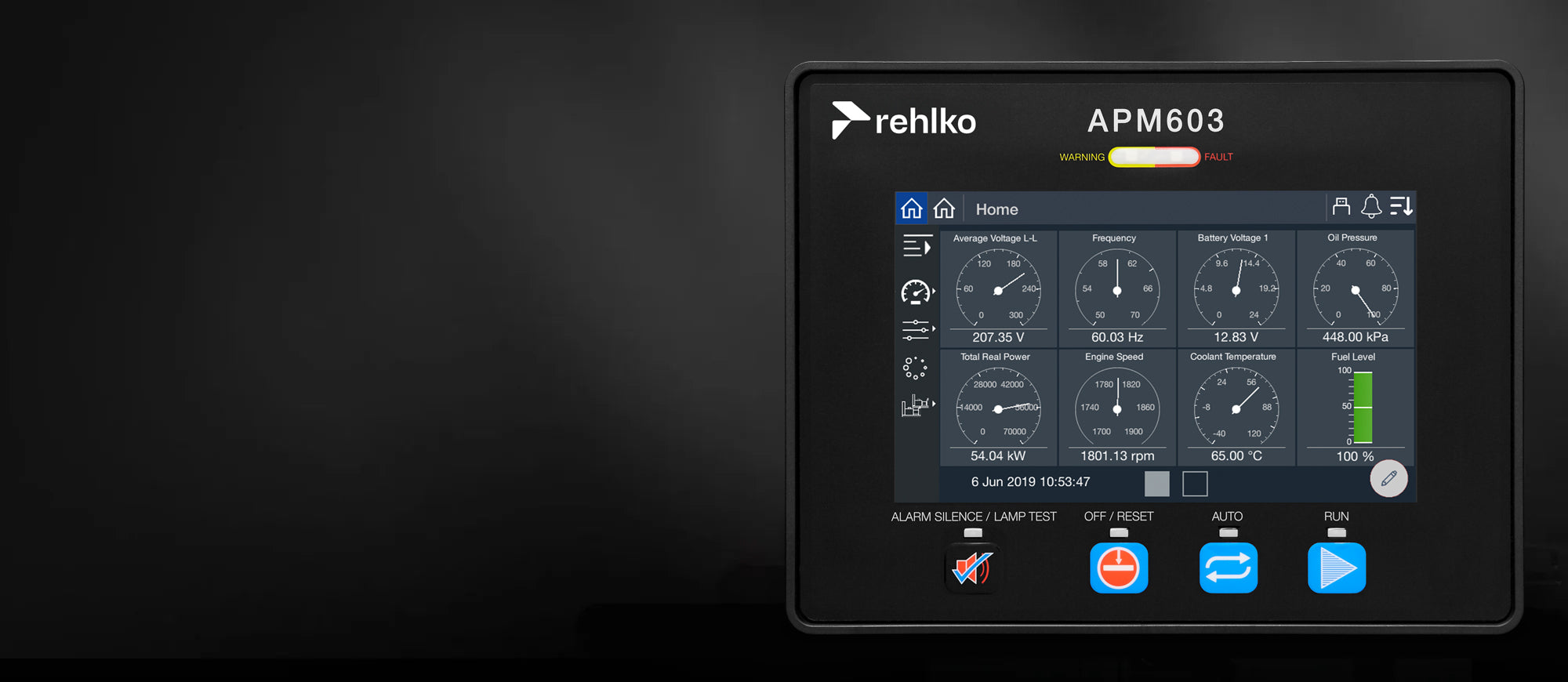 Dec3500 Controller Rehklo/Kohler Generator Controllers – Advanced Power Control – Bay City ...