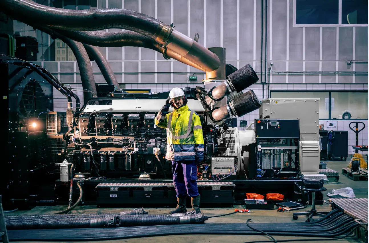 Remote telecom site with rugged terrain